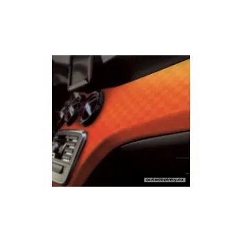 Decor Vinyl fólie oranžová kostka 50 x 100 cm, vhodné pro interiérové i exteriérové použití SLEVA 53%