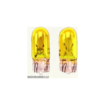 Autožárovka Autostyle žárovka 12V 5W patice T10 -- barva osvětlení - žlutá SLEVA 5%