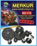 Merkur náhradní díly ND115 Ozubená kola…