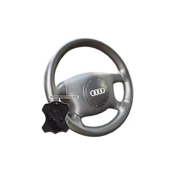 Autopotah Potah volantu kožený Maria Cavallo velikost AX barva černá SLEVA 6%