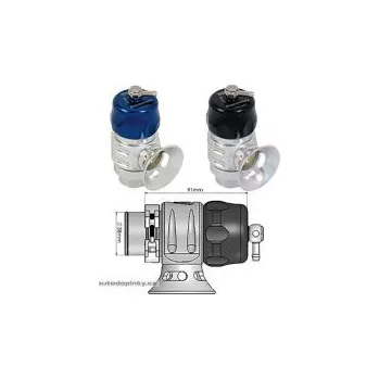 Instalatérský materiál TURBOSMART DUMP ventil "Supersonic" UNI model Type 3 (černý design)