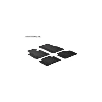 autokoberec Přesné gumové rohože BMW 3 F30 Automat -- od roku výroby 2012- (4 dílná sada s fixací) SLEVA 5%