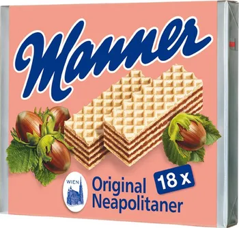 Manner Original Neapolitaner s lískooříškovým krémem 18 × 75 g