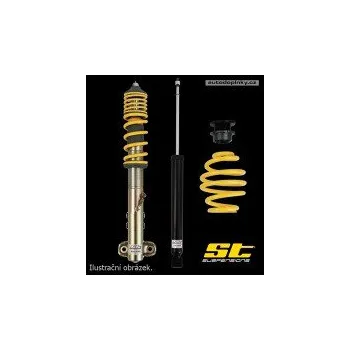 Tuning ST suspensions Hicon TX výškově a tuhostí nastavitelné tlumiče s pružinami Škoda Octavia (1Z) (pro modely s průměrem pístnice 50mm) -- od roku výroby 09/03- ( snížení přední nápravy 35-65mm, zadní 35-65mm ) (18210070)