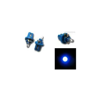 Autožárovka LED žárovky s paticí do palubní desky (bajonet) konvexni bodové světlo barva osvětlení modrá SLEVA 10%