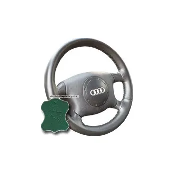 Potah na volant Potah volantu kožený Maria Cavallo velikost CX barva světle zelená SLEVA 6%