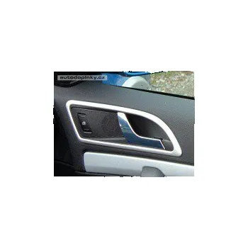 Tuning Milotec dekory interieru, sada 3 (rámečky klik dveří 4 ks) Škoda Octavia II/Octavia II Facelift (ABS ALU Sítotisk) SLEVA 2%