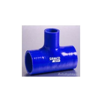 Zavlažování SAMCO Sport silikonová hadice T adapter, modrá barva, průměr 76/25 mm, délka 102 mm, síla stěny 4,5 mm, maximální teplota 170°C