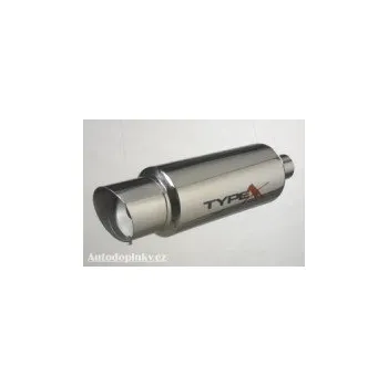Výfuk pro motocykl Sportovní nerezový výfuk UNI Type X Racing Type IV