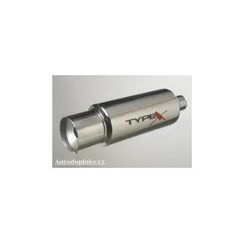 Výfuk pro motocykl Sportovní nerezový výfuk UNI Type X Racing Type IV Bullet