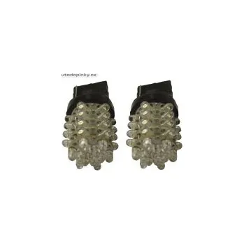 Autožárovka Autostyle LED žárovky 12V patice T20 36LED -- barva osvětlení oranžová - pár