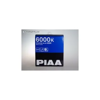 Autožárovka Autožárovky PIAA Stratos Blue 6000K H7 - studené bílé světlo s xenonovým efektem