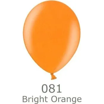 Balónek Balónek oranžový metalický 081 Belbal 1100081