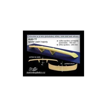 Tuning Zadní spoiler křídlo Audi TT
