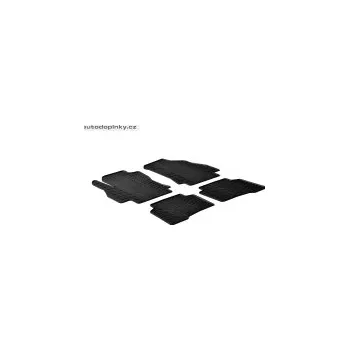 autokoberec Přesné gumové rohože Peugeot Bipper -- od roku výroby 2008- (4 dílná sada) SLEVA 5%