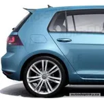 Zadní spoiler kšilt nad okno VW Golf VII 3/5dv. -- od roku výroby 2012- SLEVA 5%