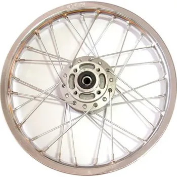 Ráfek na kolo Přední ráfek 14", stříbrný