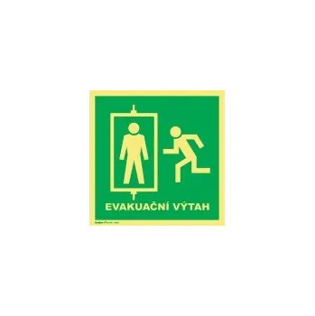 Tabulka Evakuační výtah_2 20 x 20 cm