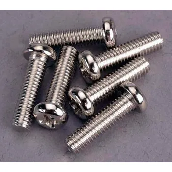 RC vybavení Traxxas šroub křížový M4x15mm půlkulatá hlava zink. (6)