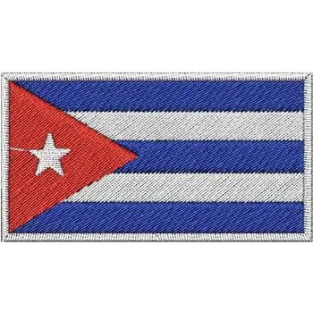 Nášivka Pelisport Nášivka Kubánská vlajka 6 x 3,5 cm