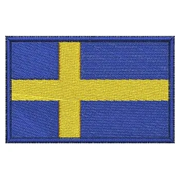 Pelisport Nášivka Švédská vlajka 7,5 x 4,5 cm