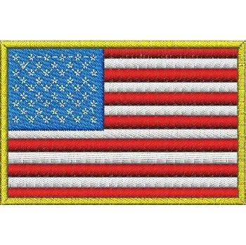 Nášivka Pelisport Nášivka Vlajka USA 4 x 3 cm - nelze suchý zip