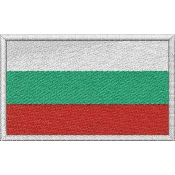 Nášivka Pelisport Nášivka Bulharská vlajka 6 x 4 cm