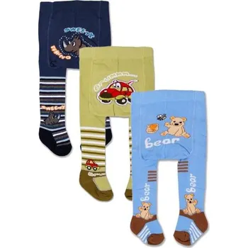 Punčocháčky bavlněné - pro kluky - vel. 122-128