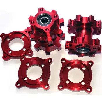 Náboj kola Nába CNC - přední + zadní