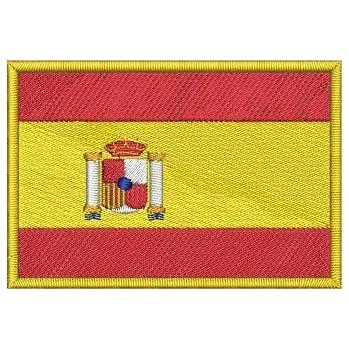 Pelisport Nášivka Španělská vlajka 7,5 x 5 cm