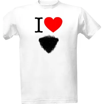 Pánské tričko Tričko s potiskem I love bobr pánské