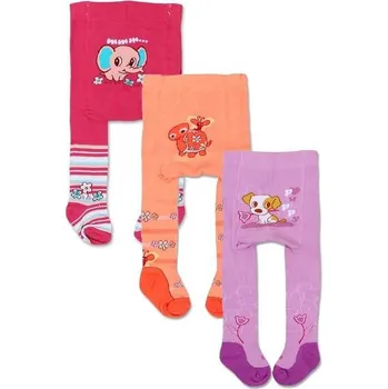 Punčocháčky bavlněné pro holčičky - vel. 110-116