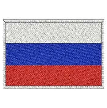 Nášivka Pelisport Nášivka Ruská vlajka 6 x 4 cm