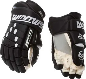 Hokejové rukavice Winnwell Pro Stock SR černá-bílá 15"