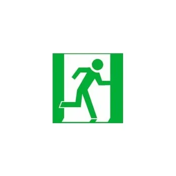 Značení Tabulka - Nouzový východ vpravo 15 x 15 cm