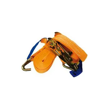 Upínací popruh Upínací pás 5m, 25mm, komplet s dvěma hákama a ráčnou