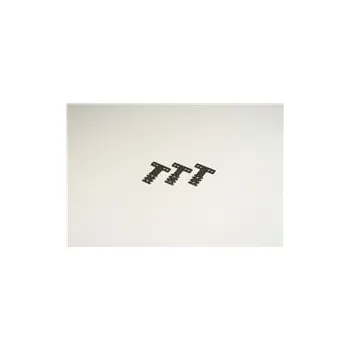 RC vybavení Kyosho Mini-Z RWD: Carbon Rear Suspension Plate Set Type MM/LM (MR-03)
