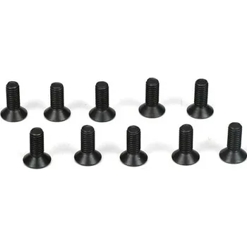 RC vybavení TLR šroub ocel zapuštěná hlava M3x8mm (10)