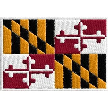Pelisport Nášivka Maryland vlajka am. státu 7,5 x 5 cm