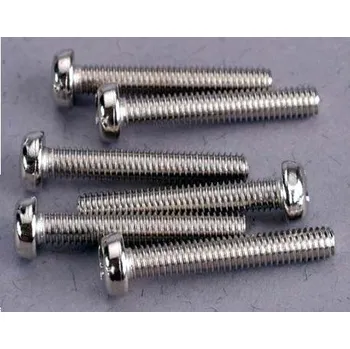 RC vybavení Traxxas šroub křížový M3x18mm půlkulatá hlava zink. (6)