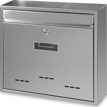 Poštovní schránka Poštovní schránka PB 02 (Poštovní schránka PB 02 z nerez oceli DIN 1.4301 s matným povrchem vhodná pro interiér i exteriér. Rozměry: (š x v x h) 360 x 310 x 95 (mm))