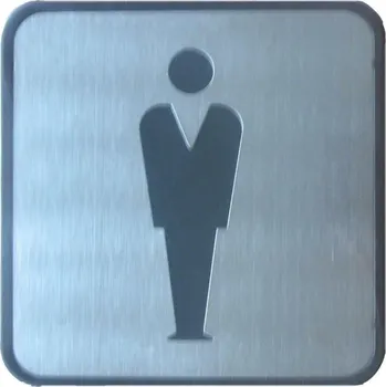 Informační tabulka piktogram PÁNI nerez (95 x 95 mm)