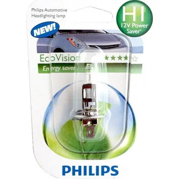 Autožárovka Philips EcoVision 12258ECOB1 H1 P14,5s 12V 55W