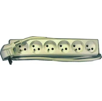 Prodlužovací kabel PRODLUŽOVACÍ PŘÍVOD 5m, 6x10A, 3x1mm2