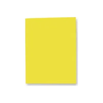 Mapa odkládací bez klop prešpanová žlutá 1ks prešpanové desky