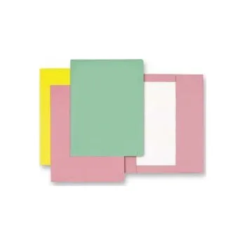 Mapa odkládací 1klopa růžová, papírové desky 1ks