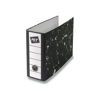 Pořadač pákový A5 na šířku 8cm mramor