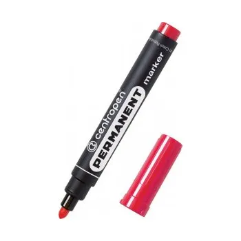 Popisovač 8566 červený lihový Centropen