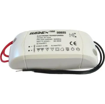 Transformátor ELEKTRONICKÝ TRANSFORMÁTOR 230VAC/11.5VAC 20–60W