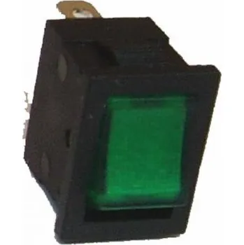 Vypínač kolébkový podsvícený Z 14x20mm